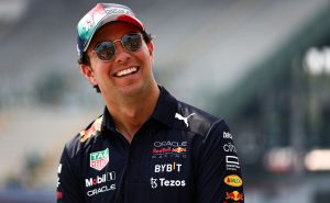 Checo roba corazones. Fuente: Getty
