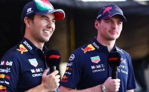 Checo Pérez, el mejor compañero de Max. Fuente: Getty
