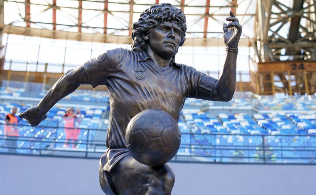 Maradona, el genio. Fuente: Getty