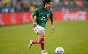 Diego Lainez casi no ha visto minutos con el Braga – Fuente: Getty

