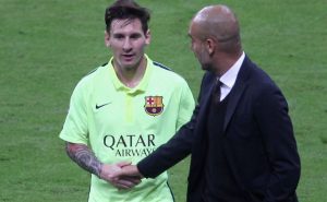 Lionel Messi y Pep Guardiola | Getty Images
