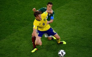México frente a Suecia en Rusia 2018 – Fuente: Getty
