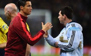 Cristiano Ronaldo y Messi Qatar / Fuente: Getty Images
