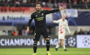 Le peso el '7' del Real Madrid. Fuente: Getty
