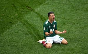 Chucky Lozano vs Alemania / Fuente: Getty Images
