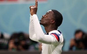 Timothy Weah anota para Estados Unidos en su debut mundialista – Getty Images.
