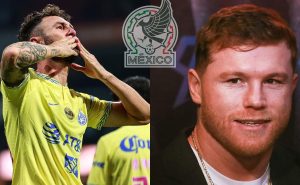 Miguel Layún y Canelo Álvarez | Getty Images
