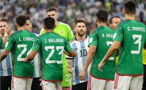 Messi junto a la Selección Mexicana | Getty Images

