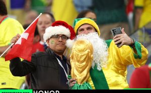 Portar el jersey de tu selección favorita del mundial te puede hacer un ganador. Fuente: Getty
