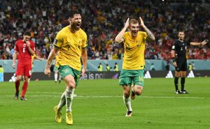 Australia vence a Dinamarca 
