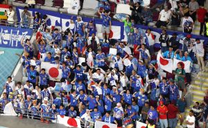 La afición de Japón se hizo presente con algo muy mexicano

