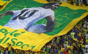 Pelé fue homenajeado por la FIFA en el Mundial de Qatar 2022.
