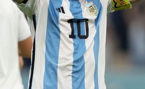 Argentina fue testigo de una camiseta albiceleste durante las semifinales – Fuente: Getty
