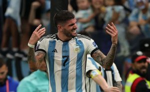 Rodrigo de Paul jugará la final del Mundial con Argentina – Fuente: Getty
