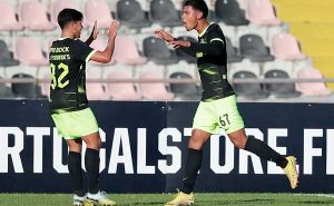 Jesús Alcántar marca golazo con Sporting – Fuente: Instagram @alberto_alcantar.4
