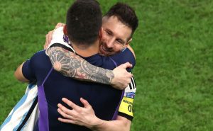 Lionel Messi ya se sienta en la mesa de leyendas. Fuente: Getty
