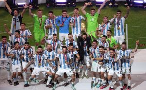 Argentina está puesta de cabeza con su nuevo título. Fuente: Getty
