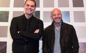 Christian Martinoli y Luis García. | Getty Images
