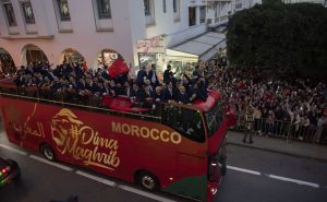 Marruecos recibió a sus héroes – Fuente: Getty
