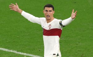 Cristiano Ronaldo aparece en la peor lista del Mundial – Getty Images. 
