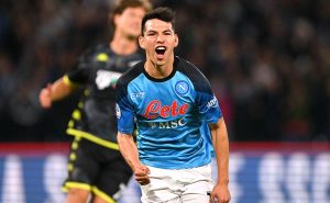 Hirving Lozano y el Napoli son una máquina – Fuente: Getty
