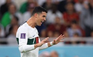Cristiano Ronaldo y la pesada broma del DT del Al-Nassr – Fuente: Getty
