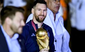 Lionel Messi logró su cometido. Fuente: Getty
