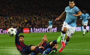 Kun Agüero pone en su lugar a Piqué gracias a Shakira – Getty Images. 
