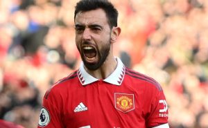 Bruno Fernandes brilló con el Manchester United. | Getty Images
