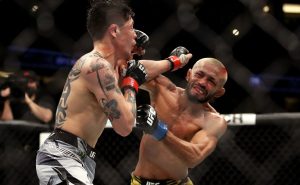Brandon Moreno se alzó con el triunfo. | Getty Images
