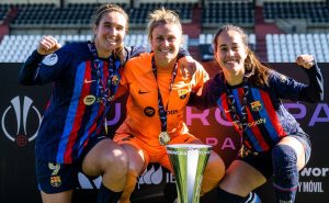 Barcelona, una potencia en el futbol femenil. Fuente: @FCBfemenil
