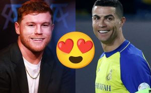 Canelo Álvarez y CR7 son amigos – Getty Images.
