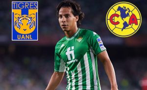 Tigres ridiculiza al América por Diego Lainez – Getty Images. 
