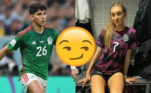 Estrellas de la Selección Mexicana se lanzan guiños – Getty Images. 
