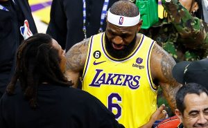 Las lágrimas de LeBron James – Getty Images. 
