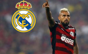 Arturo Vidal amenaza al Real Madrid – Getty Images. 
