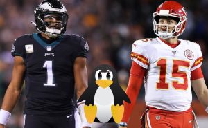 Pingüinos pronostican al ganador del Super Bowl – Getty Images 

