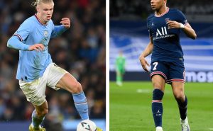 Haaland y Mbappé / Fuente: Getty Images
