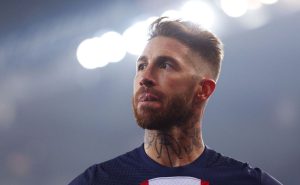 Sergio Ramos y Lionel Messi
