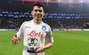 Chucky Lozano se lució en Champions y fue premiado como el mejor jugador del partido en la Ida de los Octavos de Final contra el Frankfurt.
