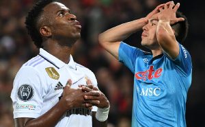 Vinicius Jr. y Chucky Lozano | Getty Images
