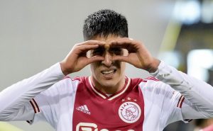 Edson Álvarez anotó con el Ajax. | @AFCAjax
