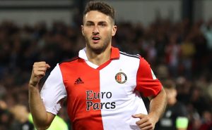 Santi Giménez lleva 11 goles con el Feyenoord. | Getty Images>
