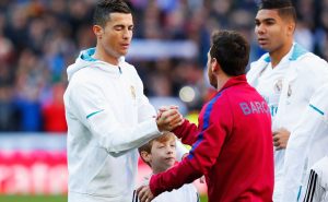 Cristiano Ronaldo y Messi / Fuente: Getty Images
