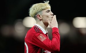 Garnacho / Fuente: Getty Images
