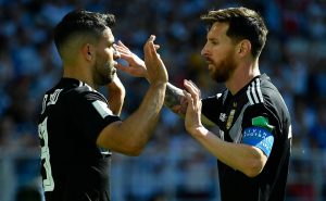 Agüero y Messi fueron grandes compañeros en la selección de Argentina. Imago7
