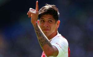 Edson sumó un nuevo festejo como jugador del Ajax-Getty Images
