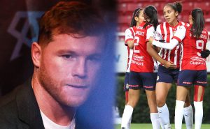Canelo Álvarez y Chivas Femenil | Getty Images e Imago7
