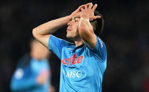 Disturbios previo al duelo del Napoli – Getty Images.
