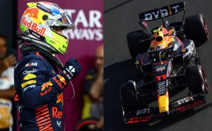 Checo Pérrez saldrá desde la pole. | Getty Images 
